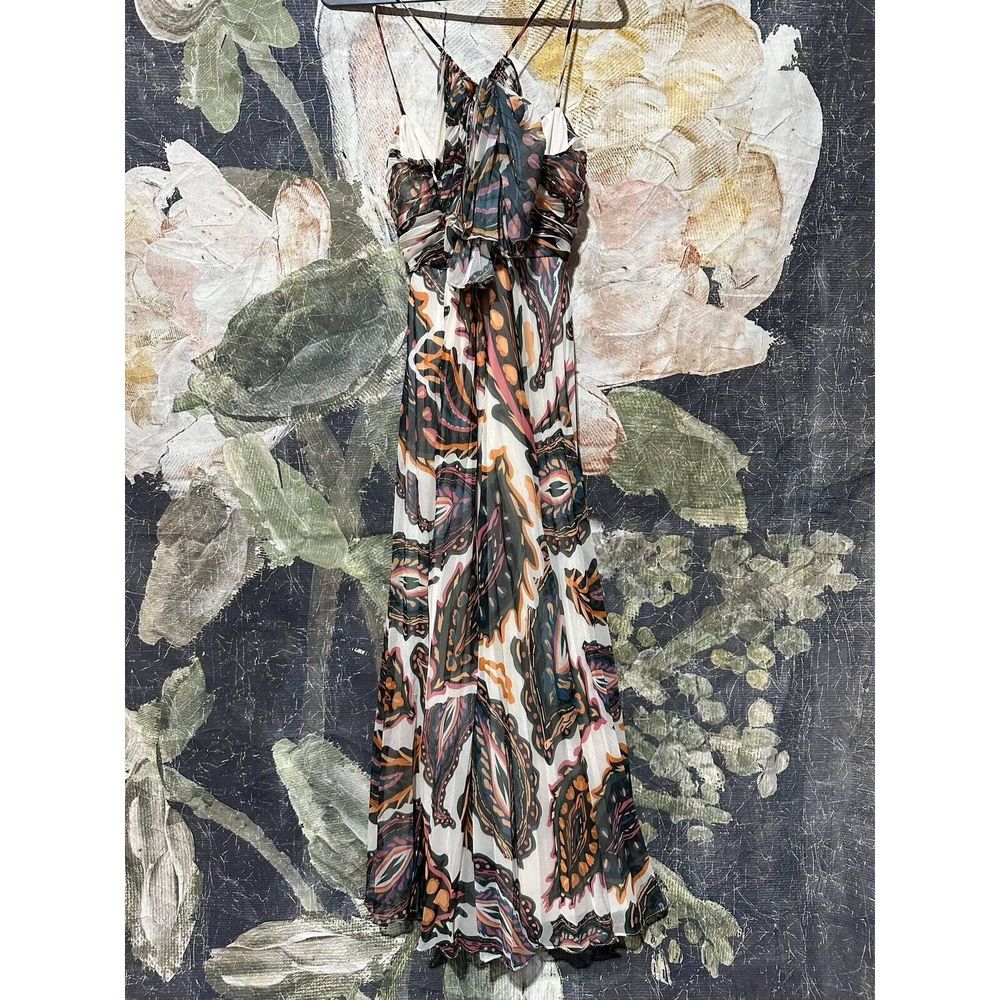 Ranna Gill Multicolor Paisley Jumpsuit - Picture 6 of 8